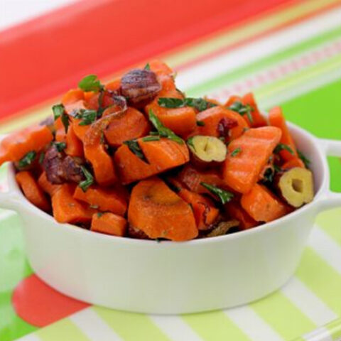 Brown Butter Glazed Carrots with Toasted Hazelnuts