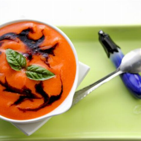 Roasted Bell Pepper Soup Recipe