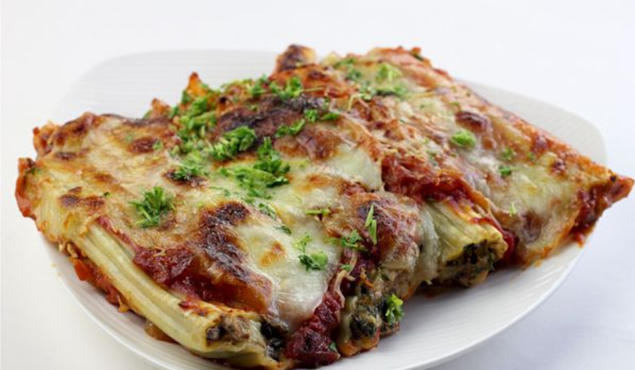 Mushroom Manicotti Pasta Recipe