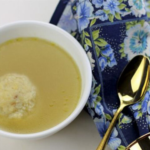 Vegetarian Matzo Ball Soup Recipe