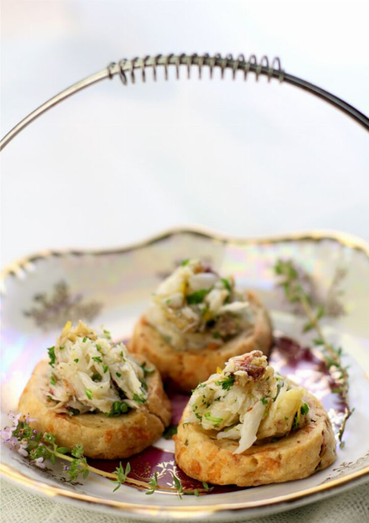 Crab Appetizers (Savory Cheese Cookies)