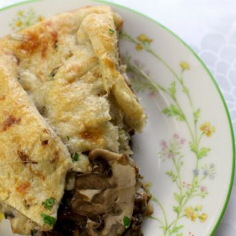 Mushroom Crostata Recipe