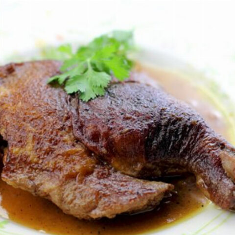 Red Wine Braised Duck Leg Recipe