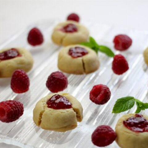 Raspberry Thumbprint Cookie Recipe