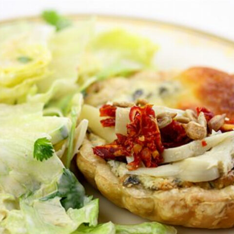 Artichoke and Spinach Tart Recipe