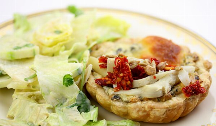 Artichoke and Spinach Tart Recipe