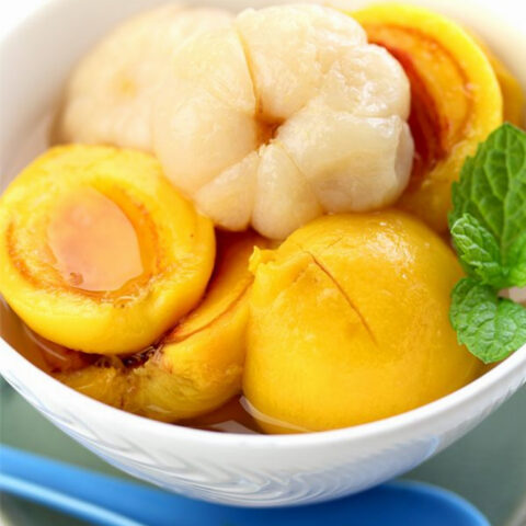 Chilled Peach Soup Recipe