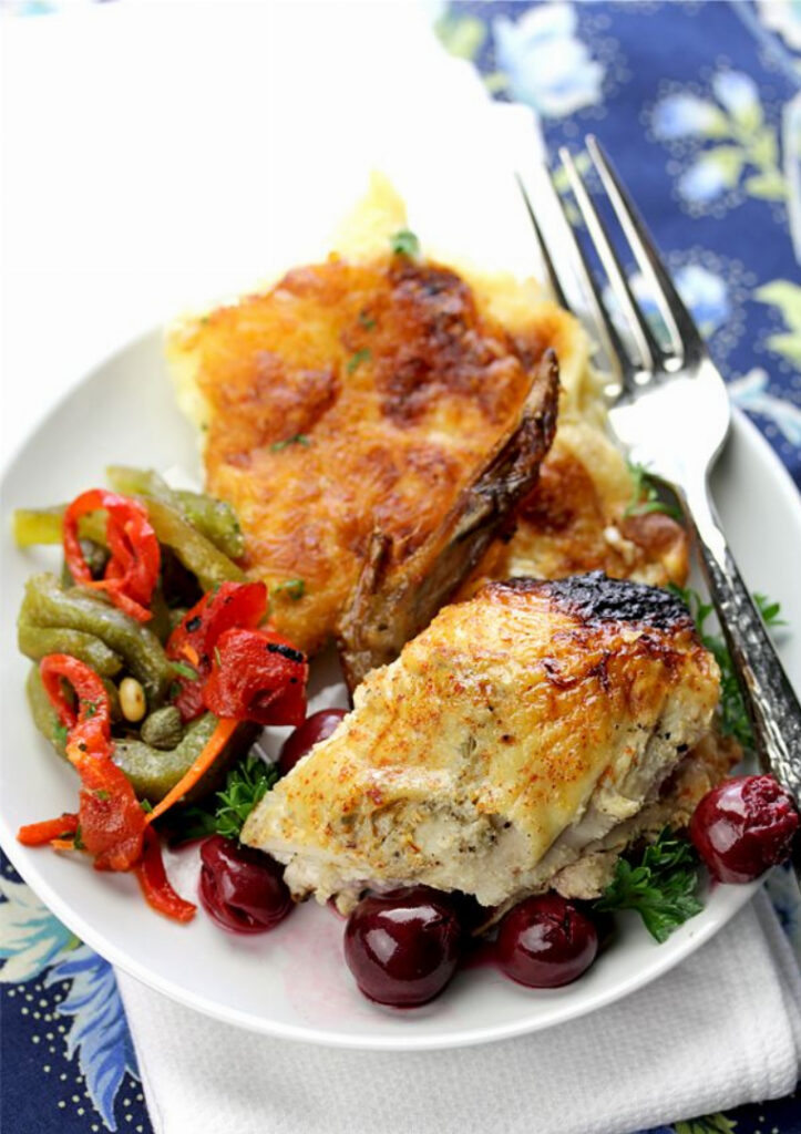 Cherry Roasted Chicken Recipe