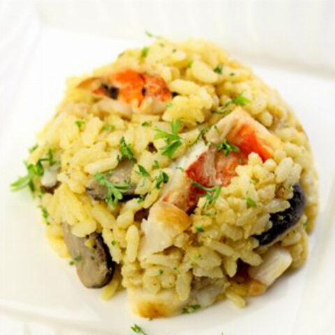 Mushroom and Lobster Risotto Recipe