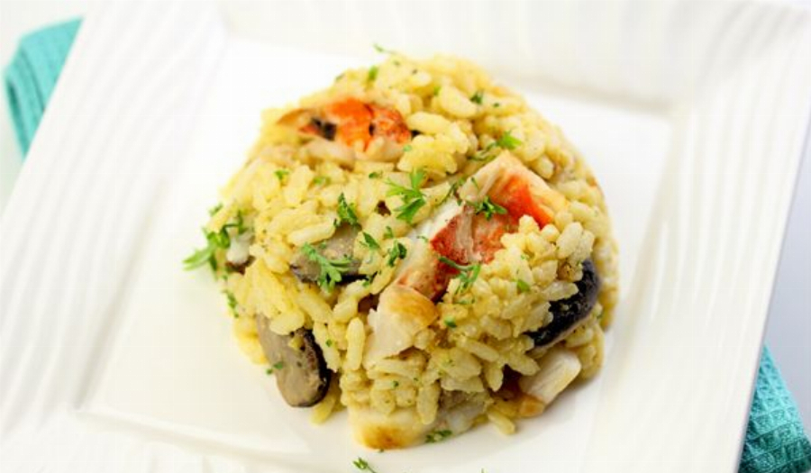 Mushroom and Lobster Risotto Recipe