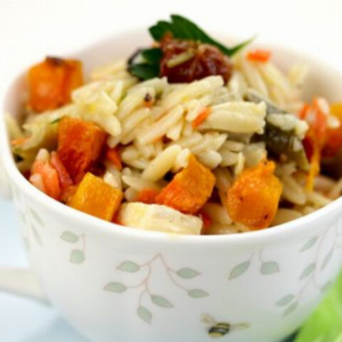 Roasted Butternut Squash Orzo Recipe