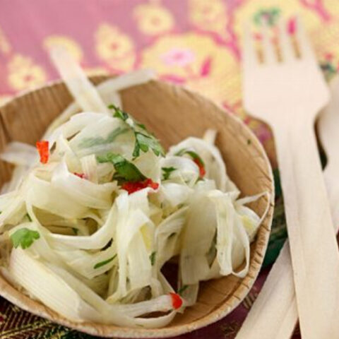 White Asparagus Salad Recipe (Goi Mang)