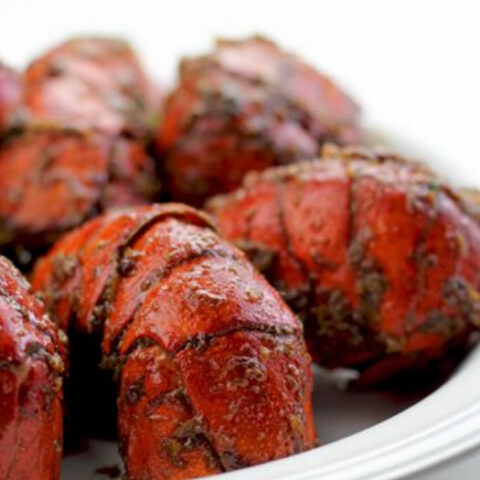 Lobster Tail Stir Fry with Indian Chinese Manchurian Masala