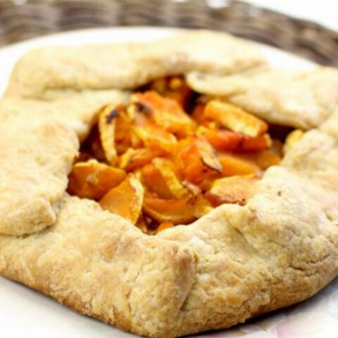 Roasted Butternut Squash Galette Recipe