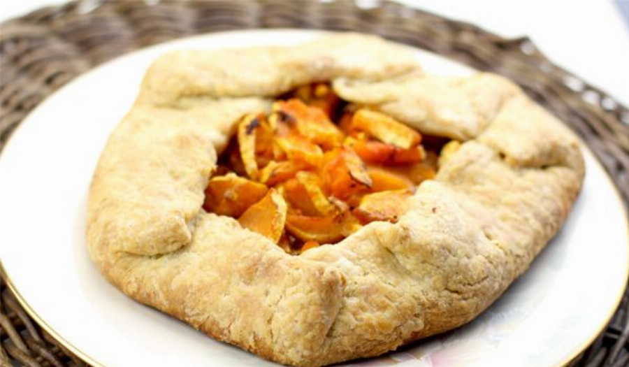 Roasted Butternut Squash Galette Recipe