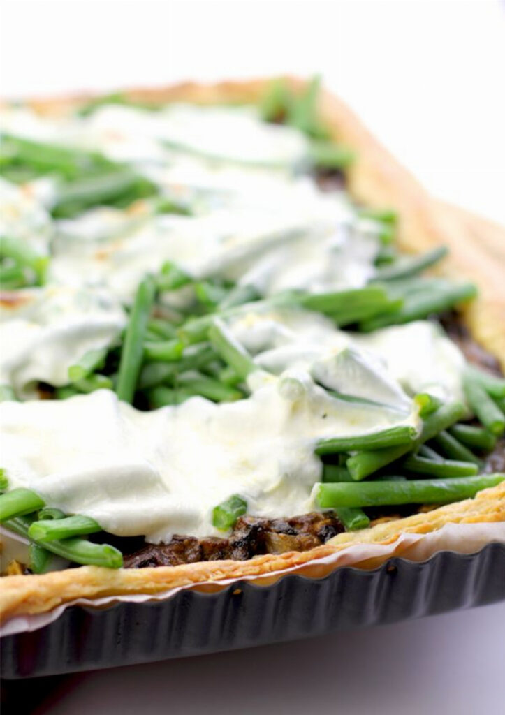 Green Bean and Fennel Tart Recipe