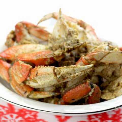 Vietnamese Crab Recipe: Cua Xao Sate