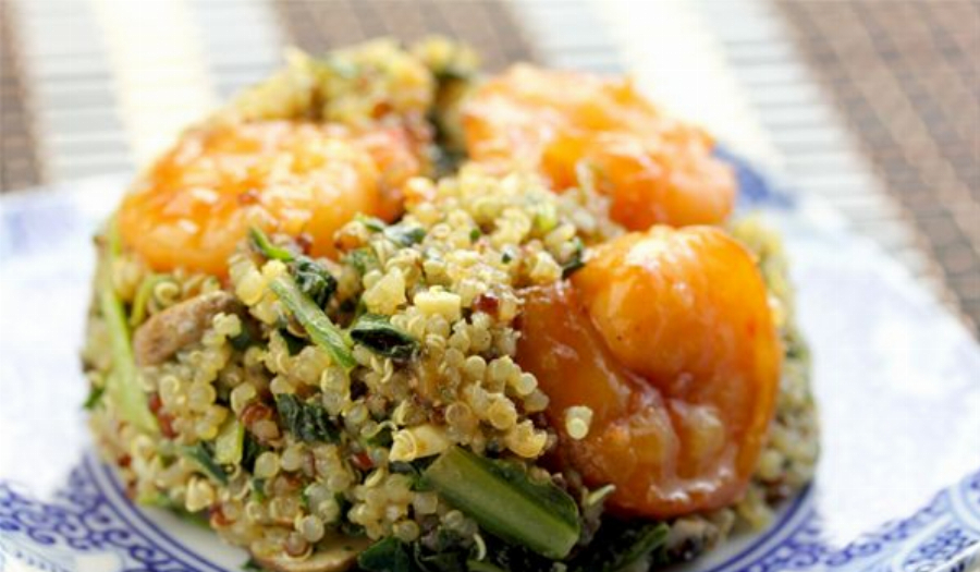 Shrimp and Quinoa