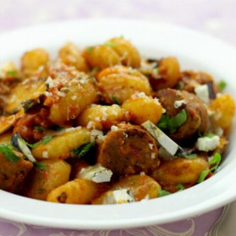 Gnocchi with Turkey Sausage