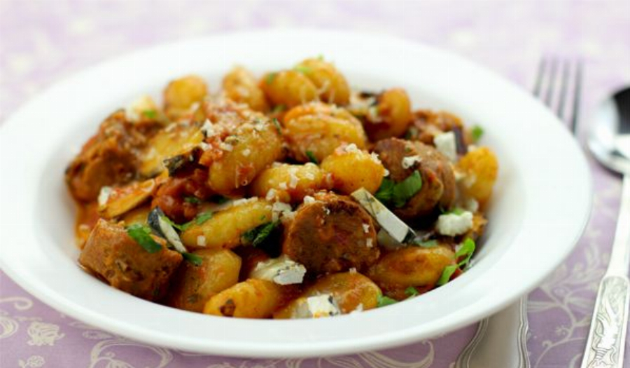 Gnocchi with Turkey Sausage