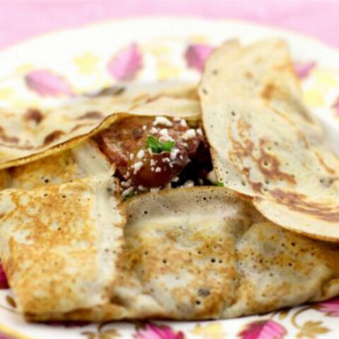 Glazed Pearl Onion Crepe Recipe