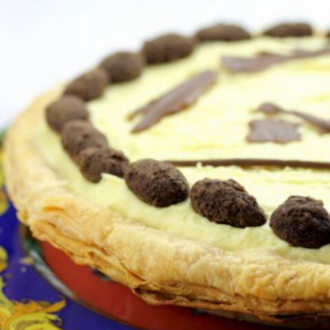 Almond Chocolate Cookie Cake Pie Recipe