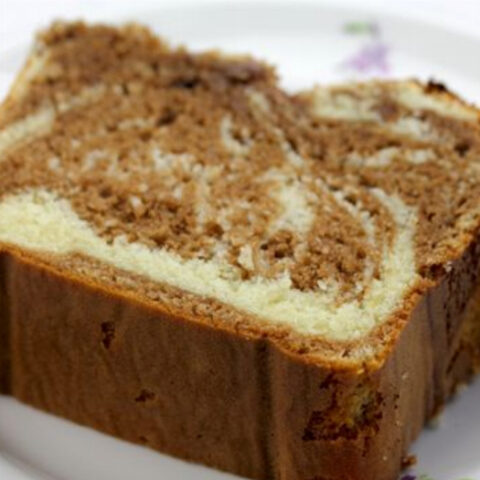 Marble Cake Recipe (Marbre au Chocolat)