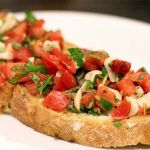 Italian Tomato Bruschetta Recipe