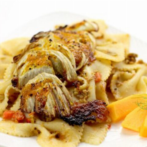 Papaya Roasted Fennel Pasta Recipe