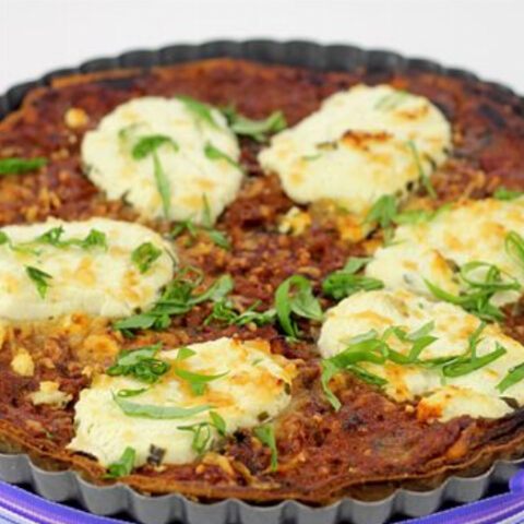 Mushroom Cheese Tart (Savory Tart Recipe)