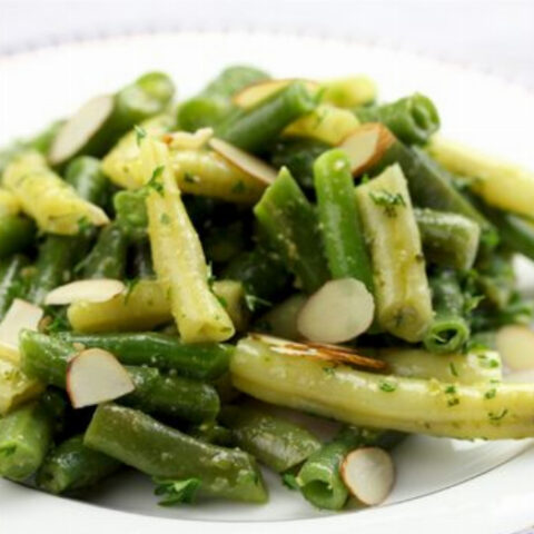 Tri-Color Green Bean Salad Recipe