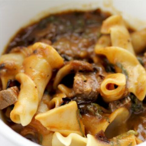 Wine-Braised Chuck Roast with Pasta