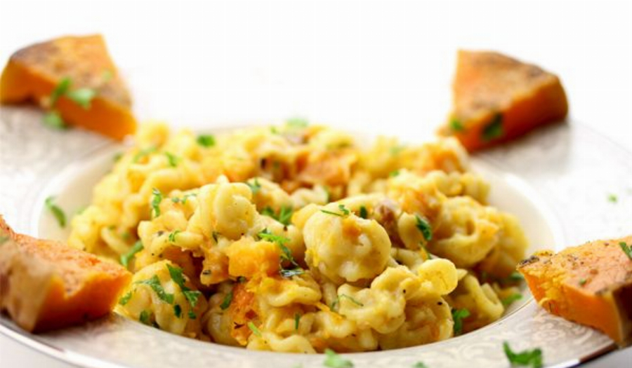 Meatless Monday: Roasted Butternut Squash Radiatore Pasta Recipe