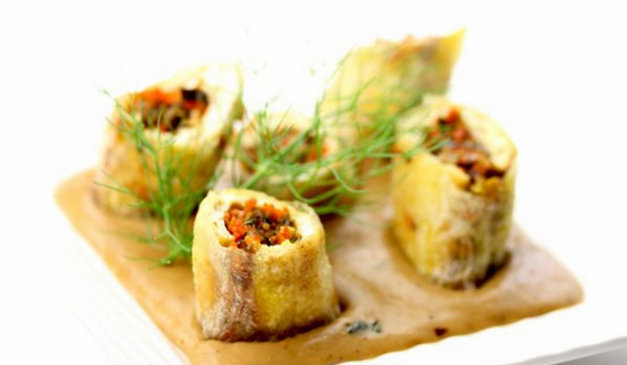 Tofu Roll Appetizers