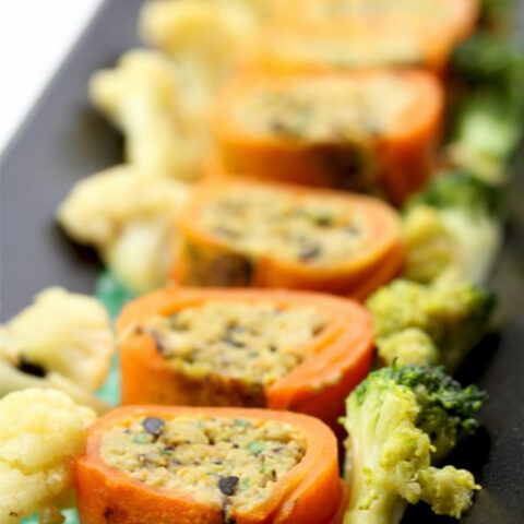 Carrot and Turkey Rolls