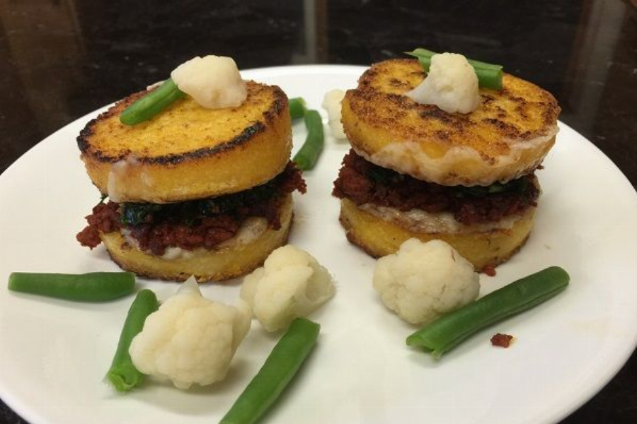 Polenta Burger Recipe