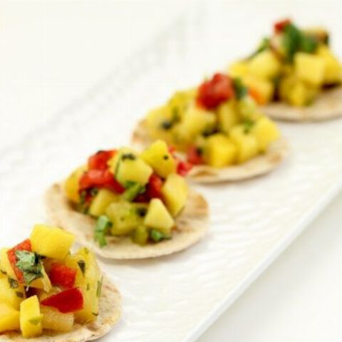 Mango Salsa Appetizers