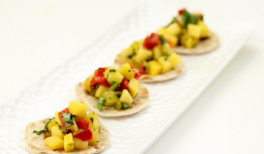 Mango Salsa Appetizers