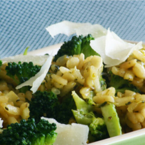 Vegetarian Broccoli Risotto