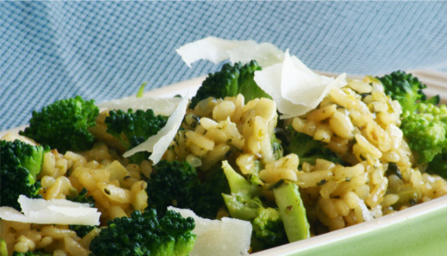 Vegetarian Broccoli Risotto