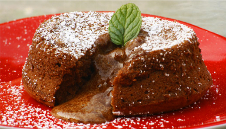 Chocolate Lava Cake for Two (with Molten Center)