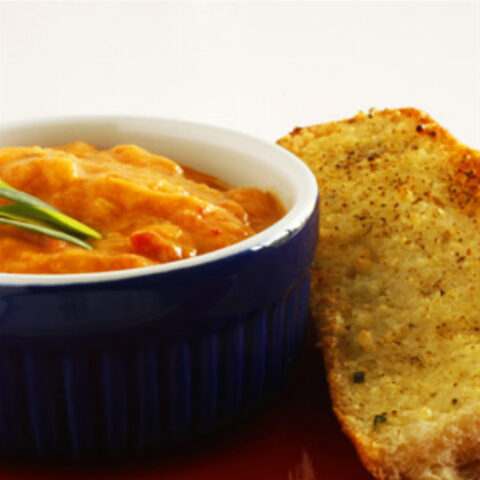 Tarragon Sweet Potato Roast Bell Pepper Soup