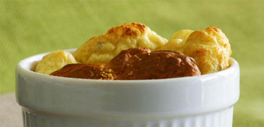 Gorgonzola Cheese Souffle