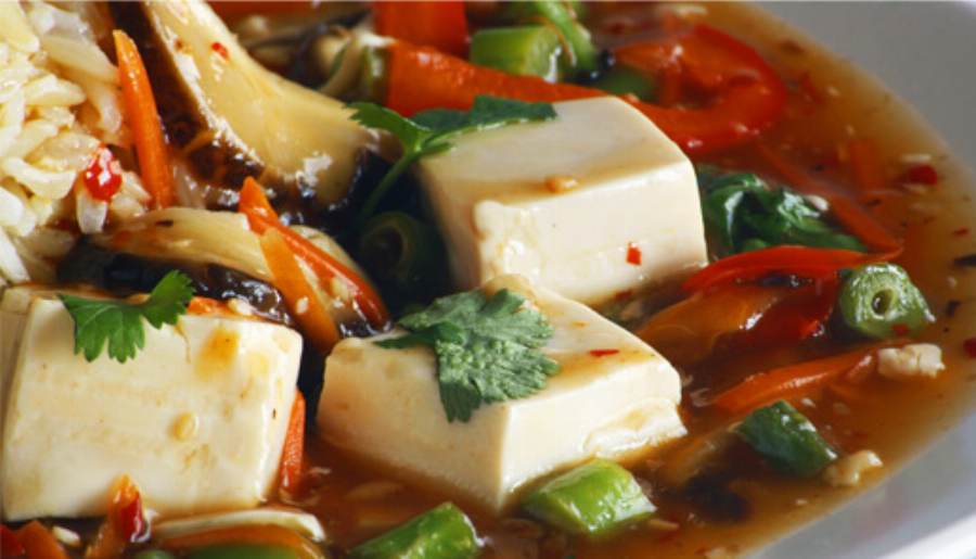 Vegetarian Ma-Po Tofu