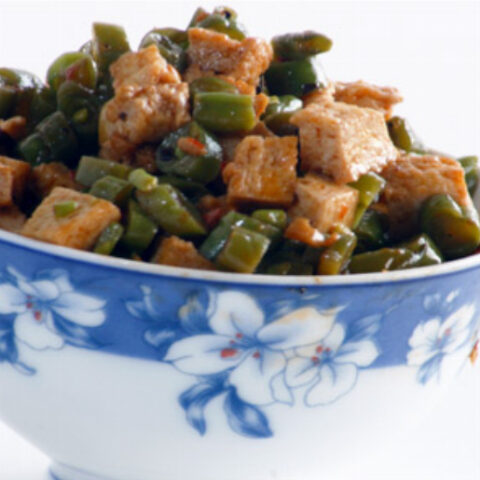 Mir's Special: Green Beans and Tofu Stir Fry