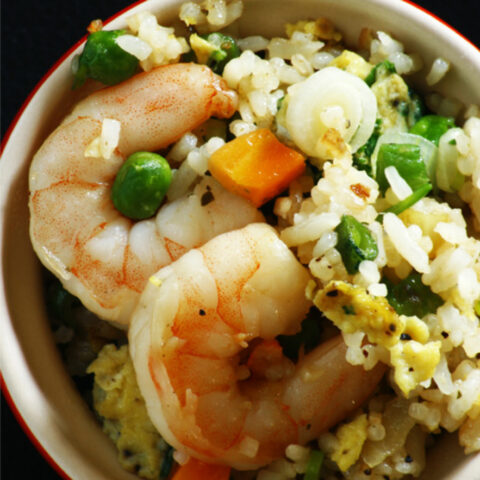 Shrimp Fried Rice (Com Chien Tom in Vietnamese)