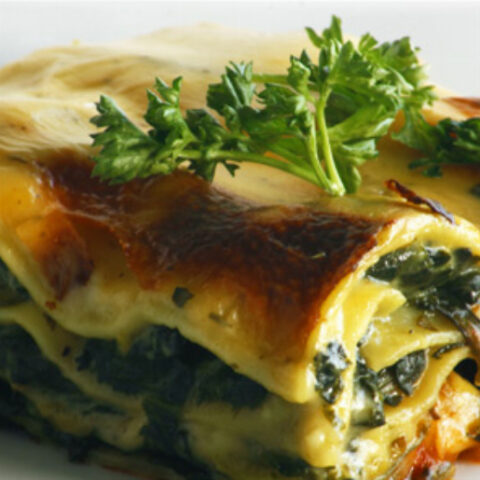 Vegetarian Spinach Lasagna