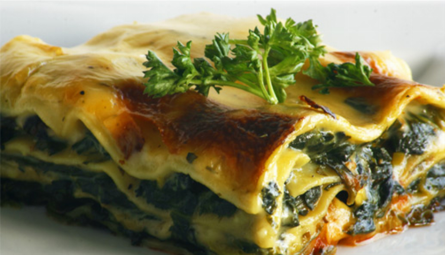 Vegetarian Spinach Lasagna