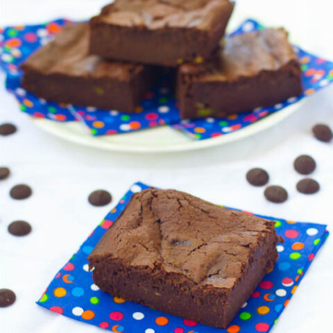 Flourless Avocado Brownies