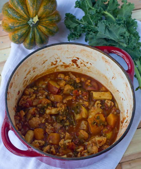 Clean and Spicy Vegetable Soup